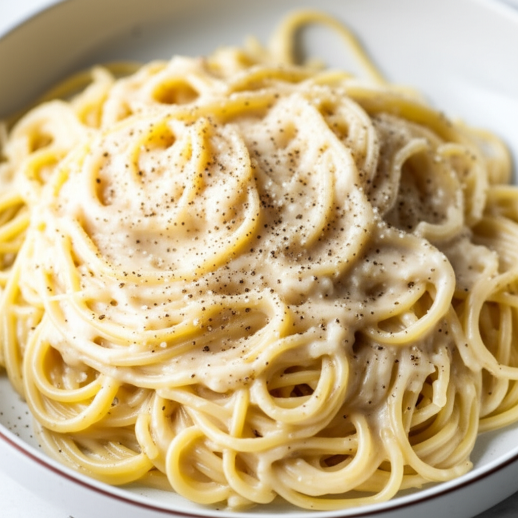 No Fettuccine Spaghetti Alfredo image