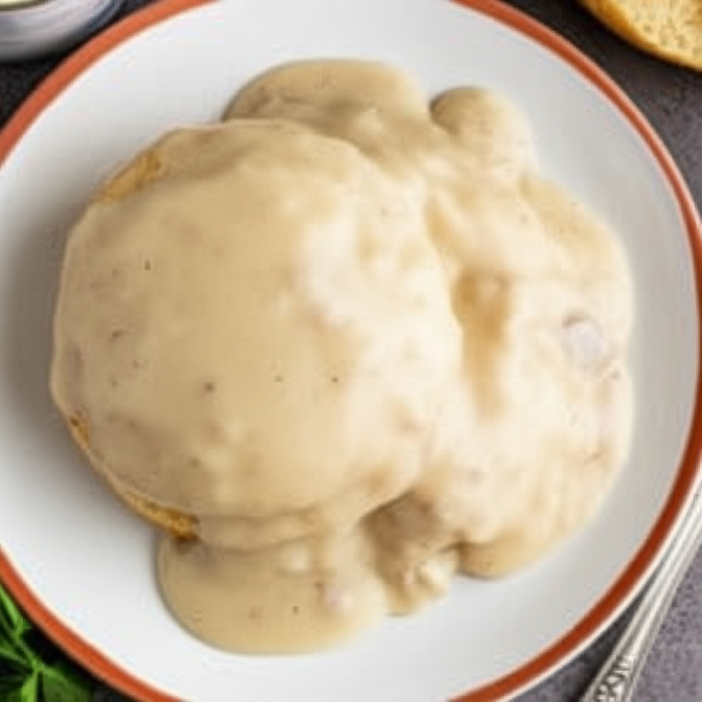 No Sausage Gravy For Biscuits And Gravy image