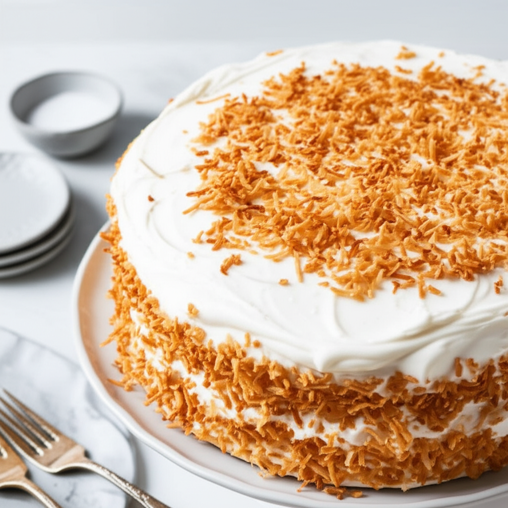 America S Test Kitchen Coconut Layer Cake image
