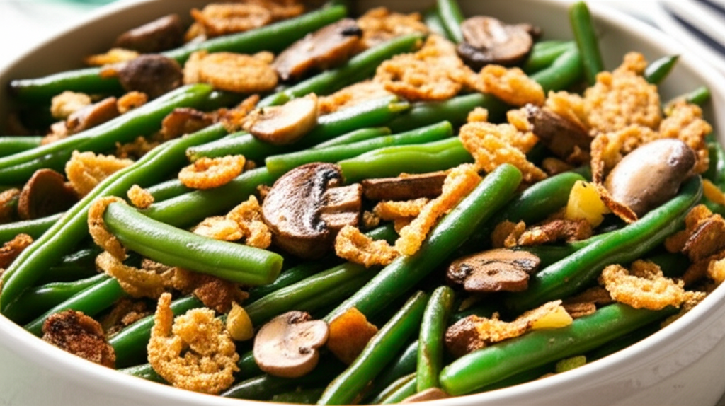 America S Test Kitchen Green Bean Casserole image