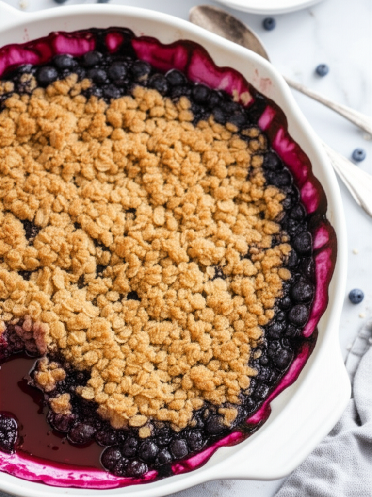 American Blueberry Crumble image