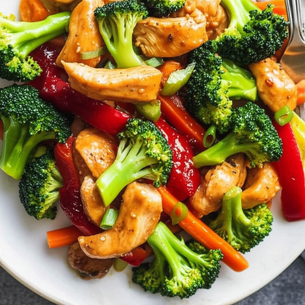 American Chicken Broccoli Stir Fry image