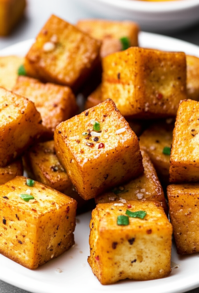 Chinese Salt And Pepper Tofu image