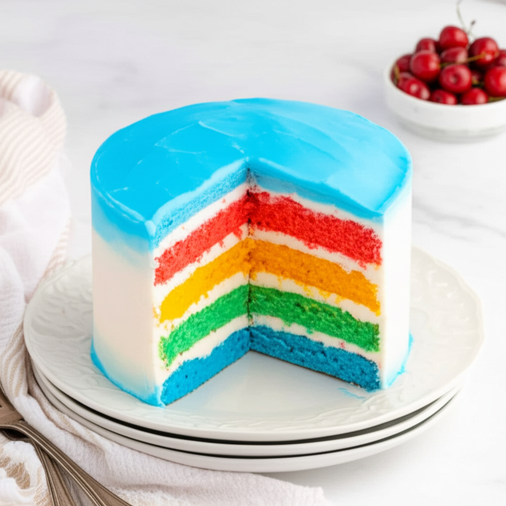 American Girl Magazine's Colorful Cake image