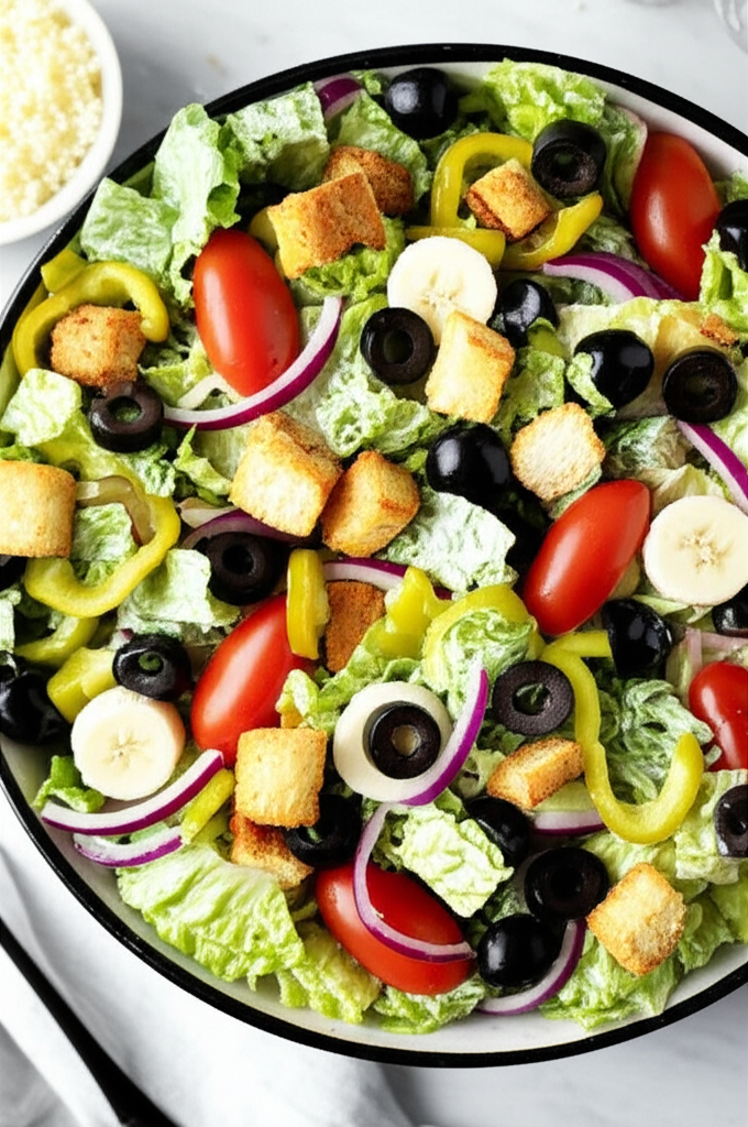 Olive Garden Salad And Dressing Recipe image