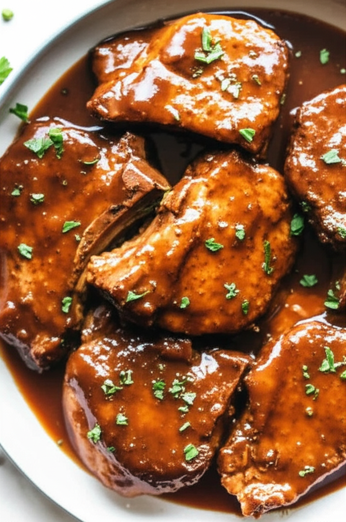 Amish Bbq Pork Chops image