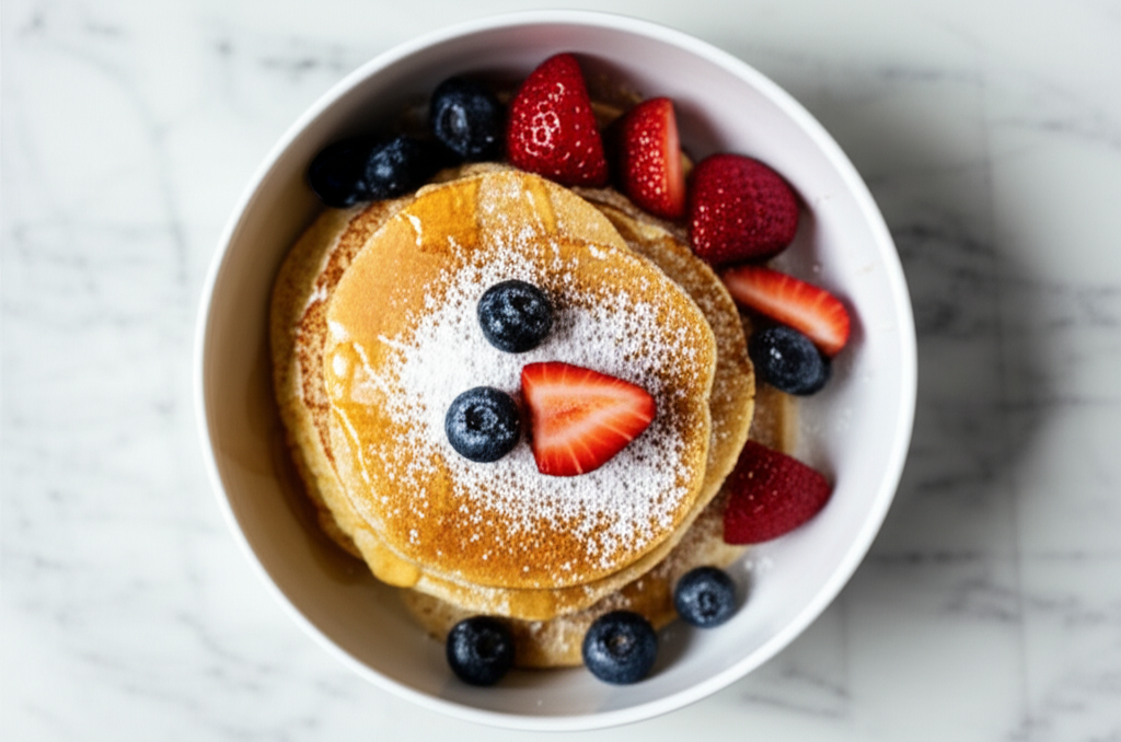 Pancakes In A Bowl image
