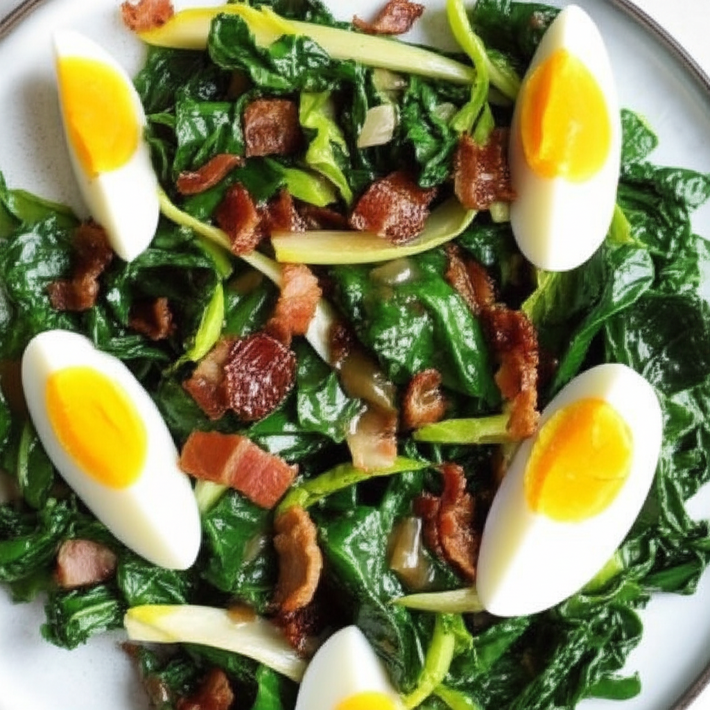 Amish Endive Or Spinach Salad image