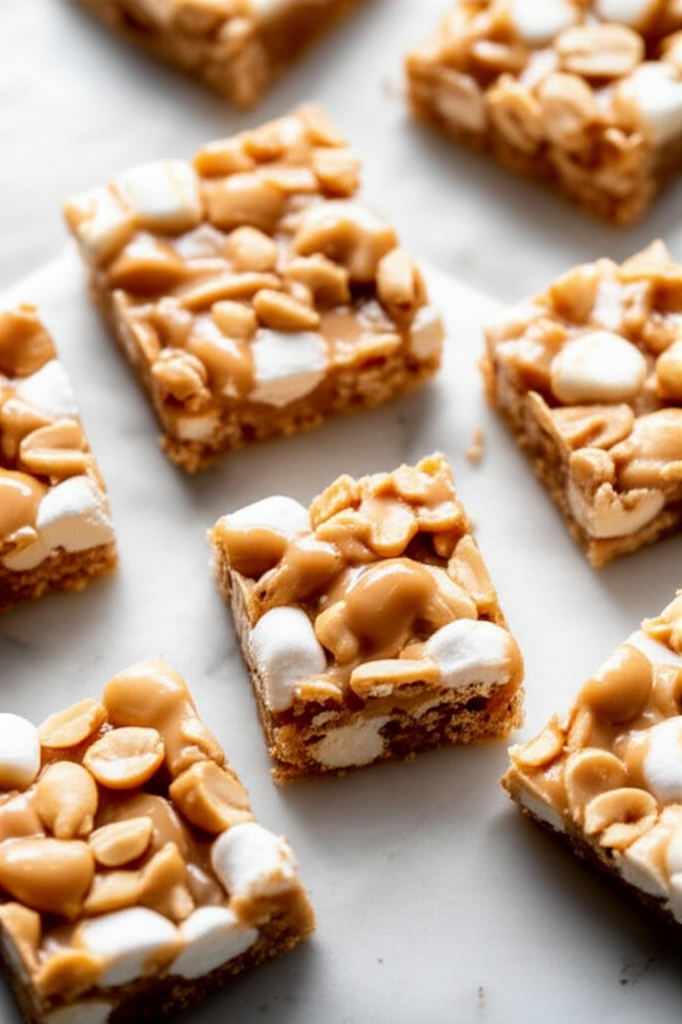 Payday Candy Bar Squares image