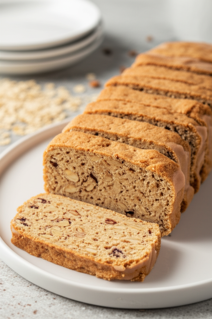 Amish Oatmeal Cookies Slice And Bake In A Roll image