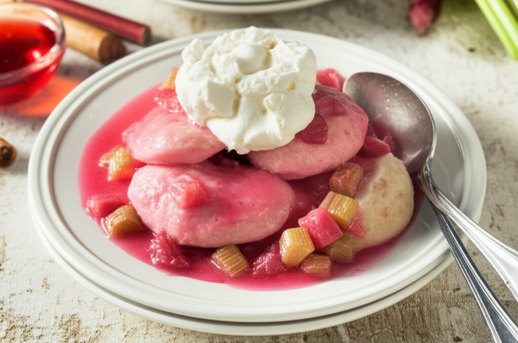 Amish Rhubarb Dumplings image
