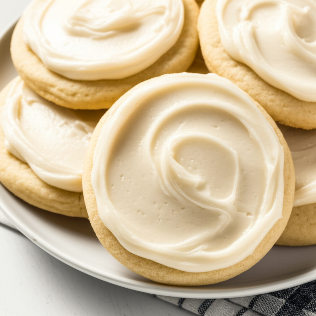 Amish Sugar Cookies With Frosting image