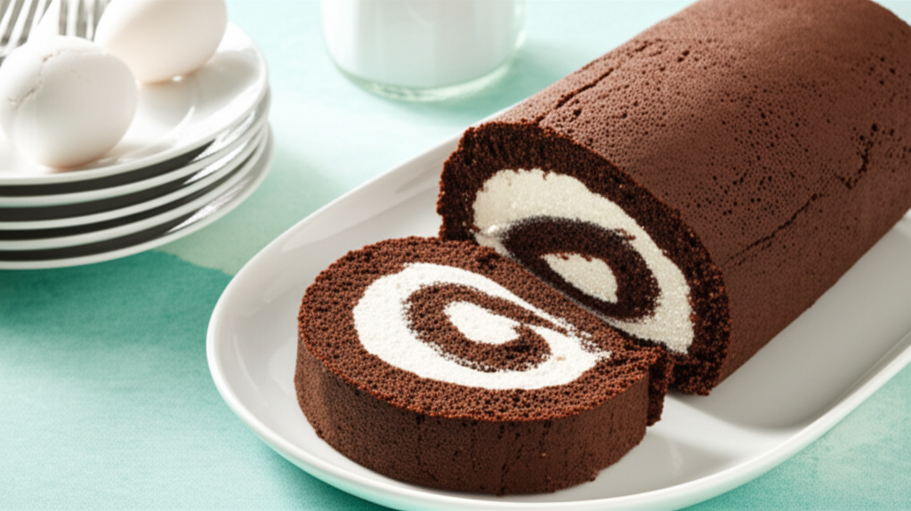 Amish Texas Chocolate Roll Cake image