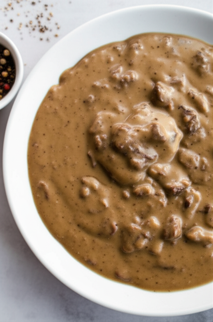 Amish Mennonite Dried Beef Gravy Mmmmmmmm image