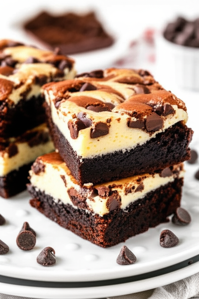 Amy P S Black Bottom Brownies image