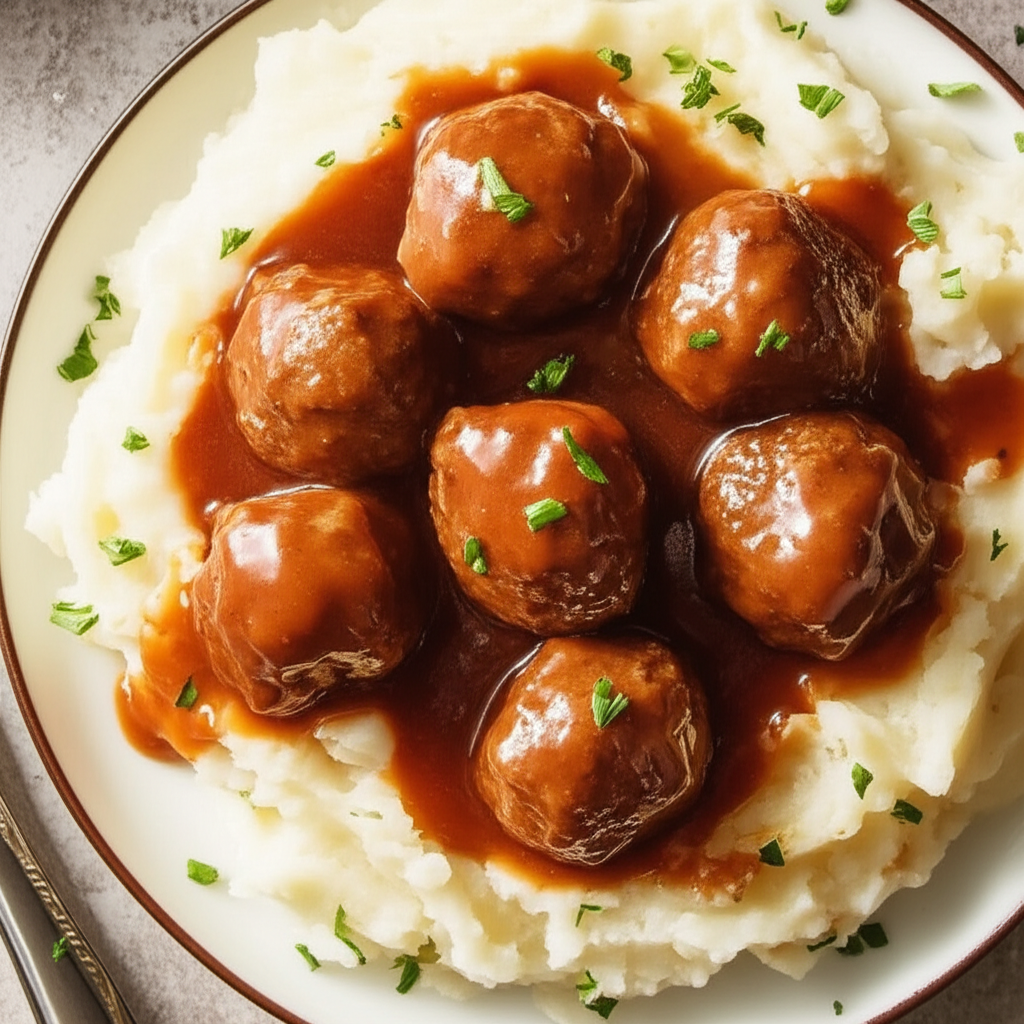 Please Make Those Meatballs Crockpot Meatballs image