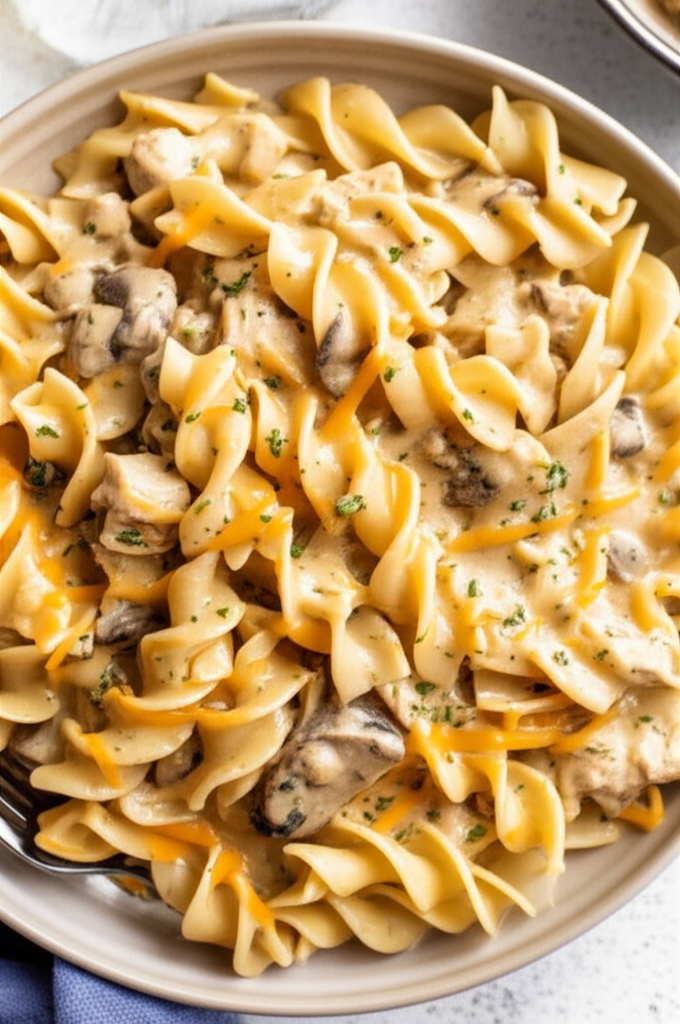Amy S Crock Pot Chicken And Noodles image