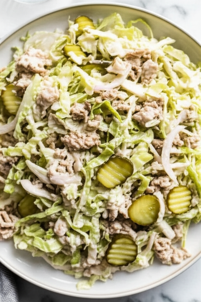 Amy S Dill Pickle And Lettuce Hamburger Slaw image