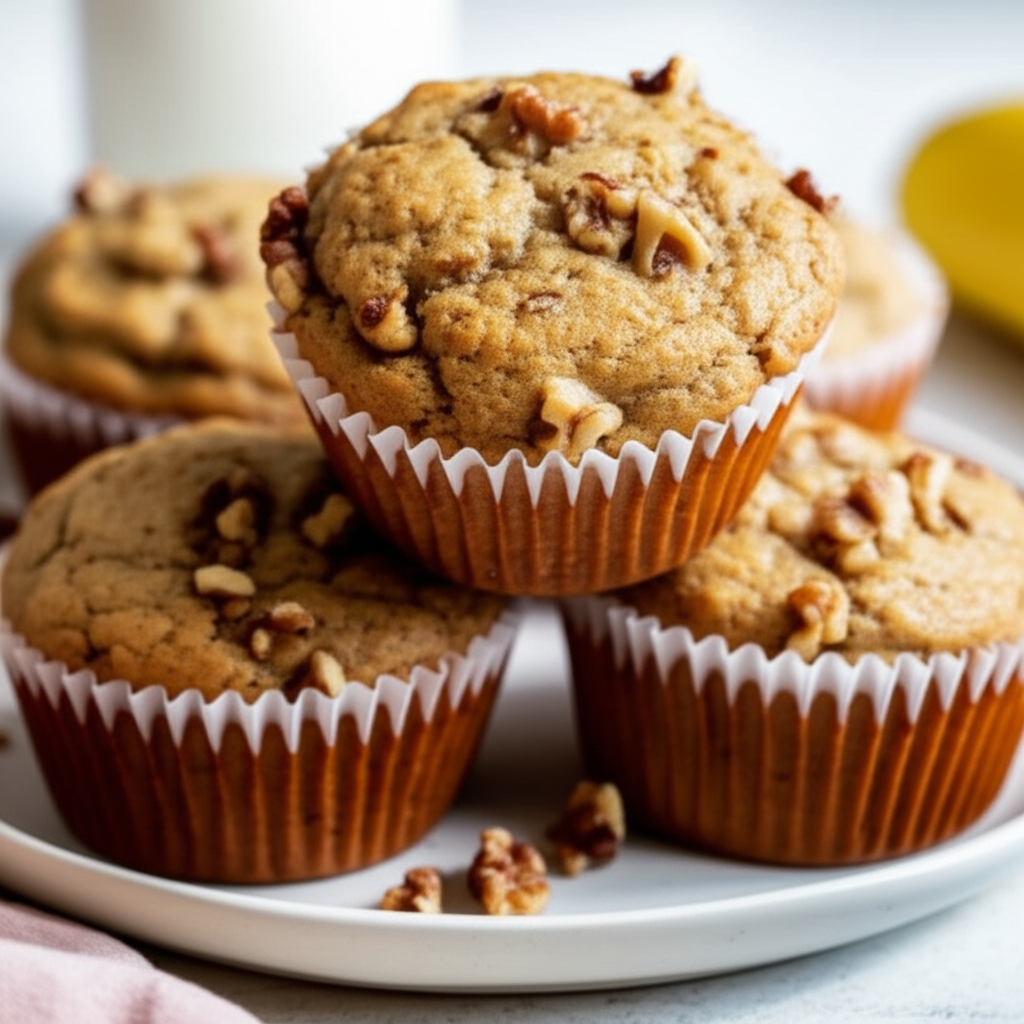 Amy's Extra Special Banana Muffins image
