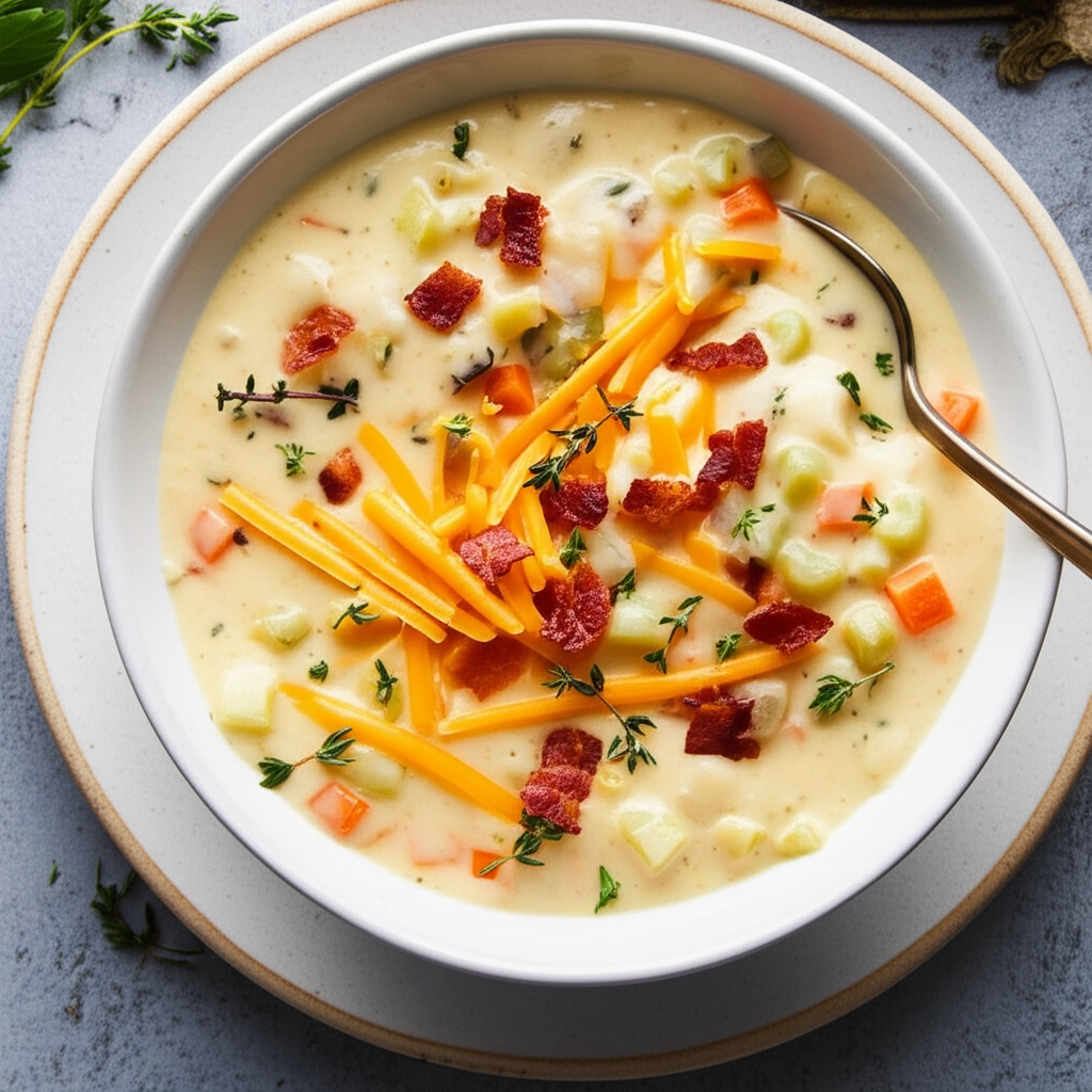 Amy S Loaded Baked Potato Soup image