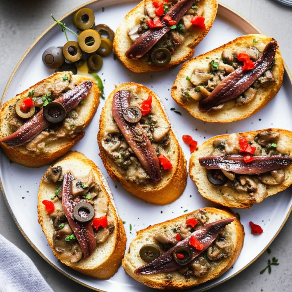 Anchovy Crostini image