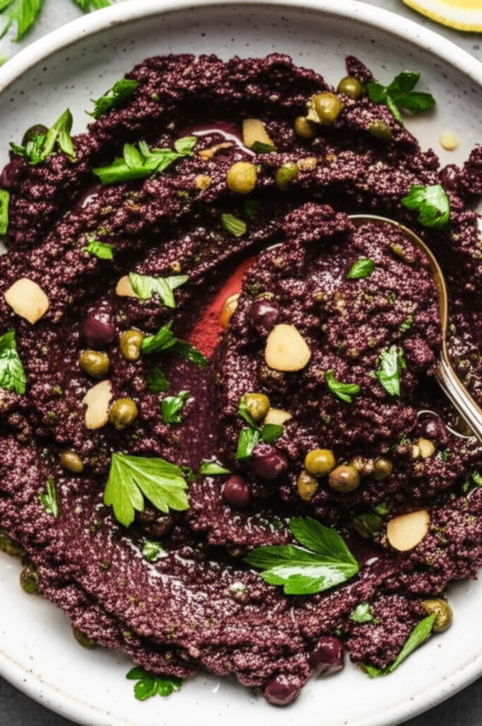 Anchovy Free Black Olive Tapenade image