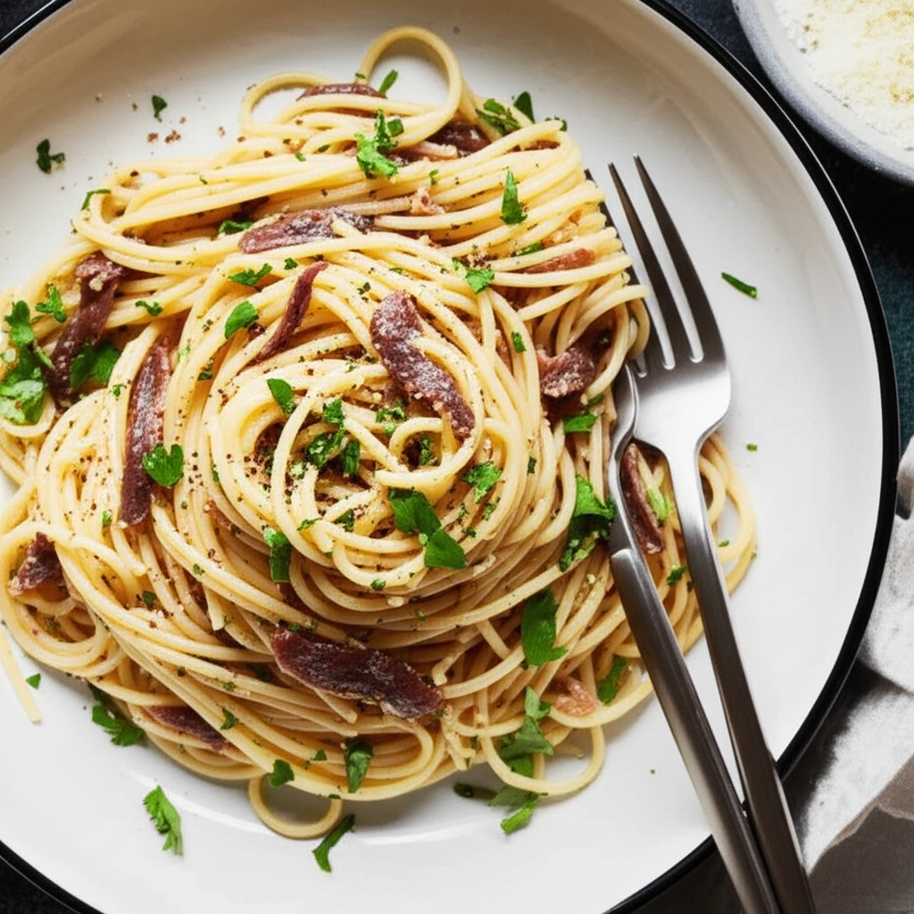 Anchovy Linguini image