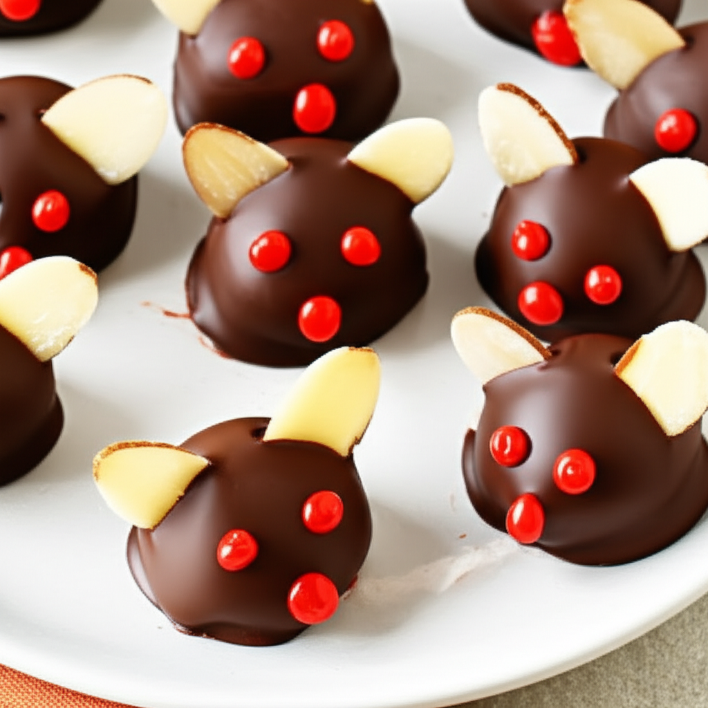Chocolate Covered Cherry Mice image