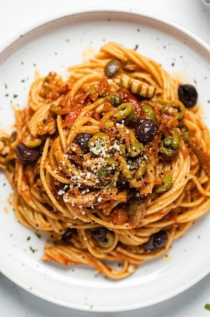 Anchovy Olive Pasta Sauce image