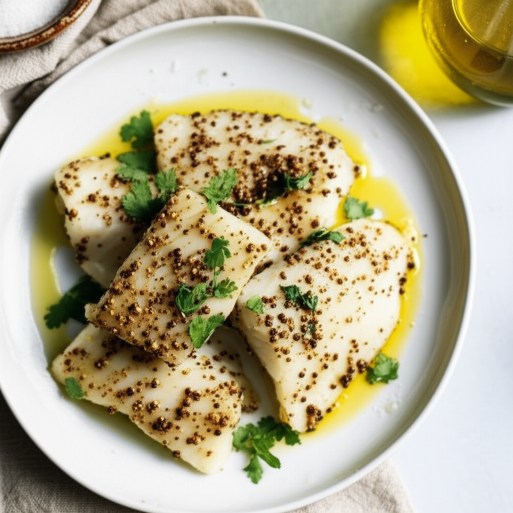 Ancient Greek Fish With Coriander image