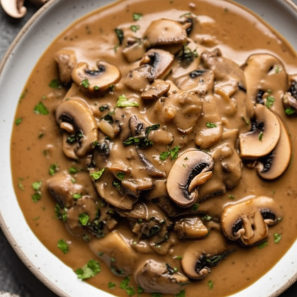 Sherried Mushroom Sauce image