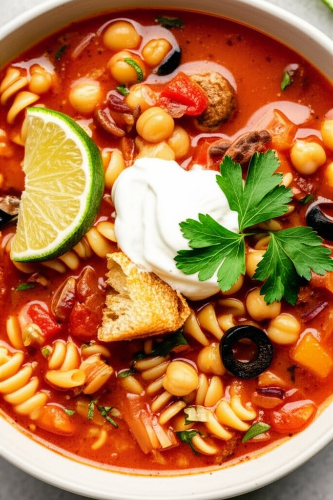 Andalusian Condiment Soup image