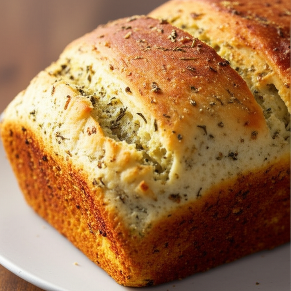Smells Like Stuffing No Knead Bread image