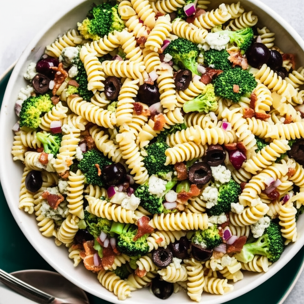 Andi S Pasta Salad W Blue Cheese Broccoli And Grapes image