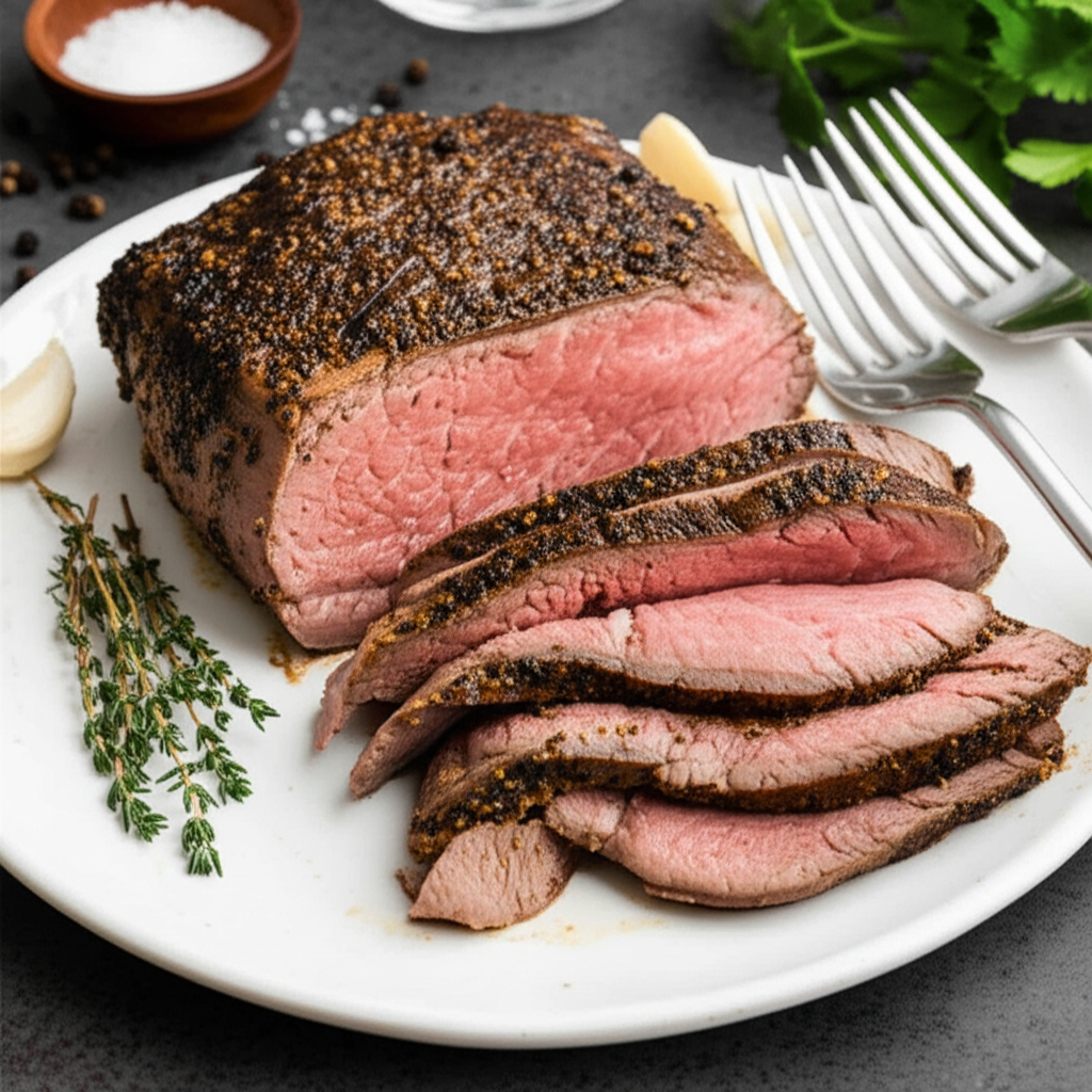Andreas Viestad S Vodka Marinated Sirloin image