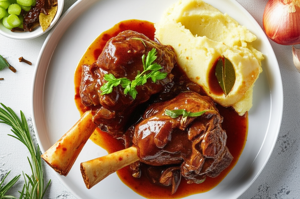 Andrew's Tender Lamb Shanks image