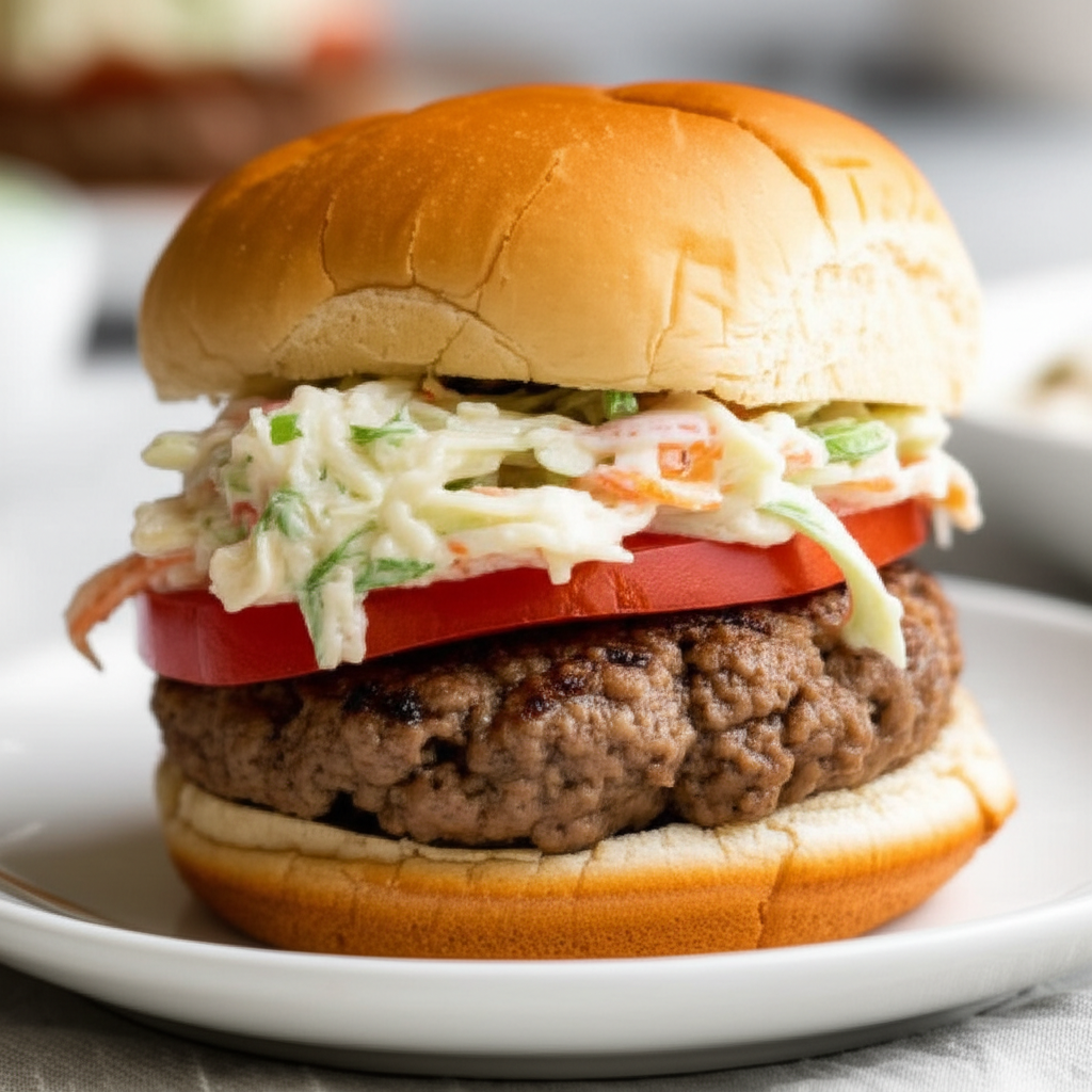 Andy Griffith Favorite Blue Bird Diner Ground Steak Sandwich image