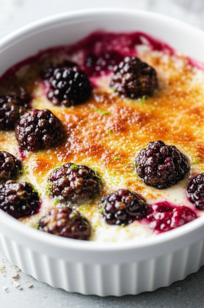 Andy Husbands Hot Blackberries And Cream image