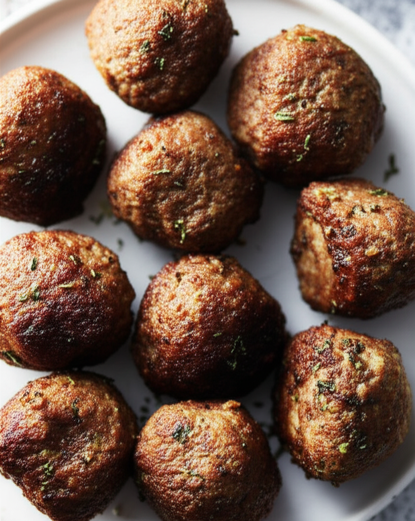 Anelia's Kyufteta Or Bulgarian Roasted Meatballs image
