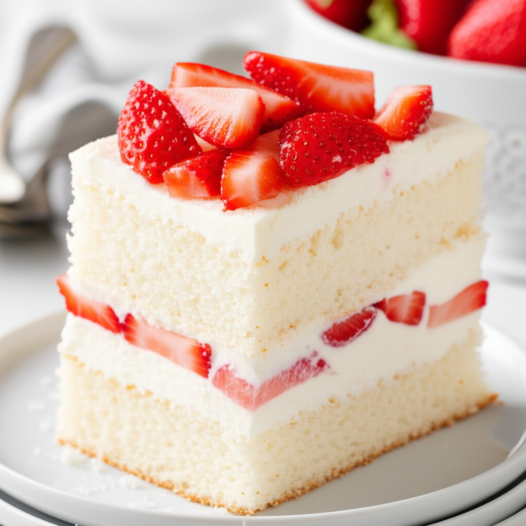 Angel Food Ice Cream Cake image