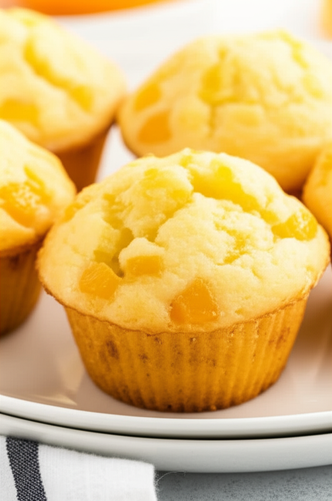 Angel Food Pineapple Orange Muffins image