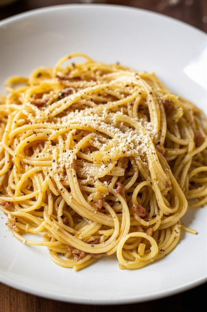 Angel Hair Pasta With Anchovy Sauce image