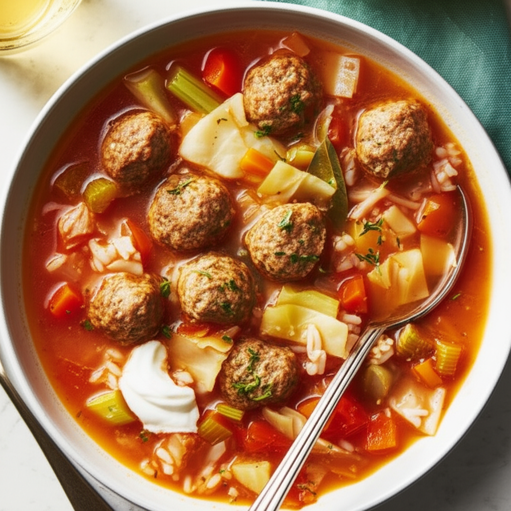 Stuffed Cabbage Soup image