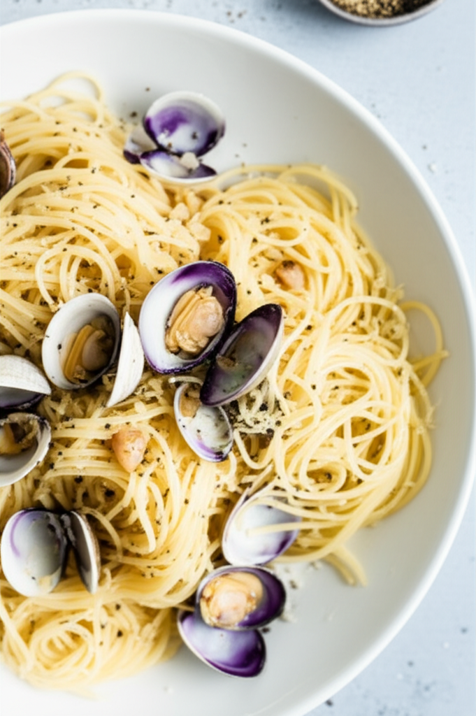 Angel Hair Pasta With Clams image
