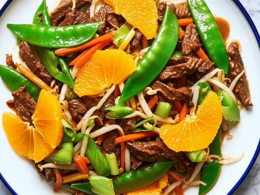 Citrus Beef Stir Fry image