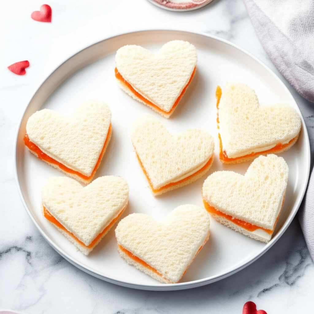 Angel Or Heart Sandwiches image