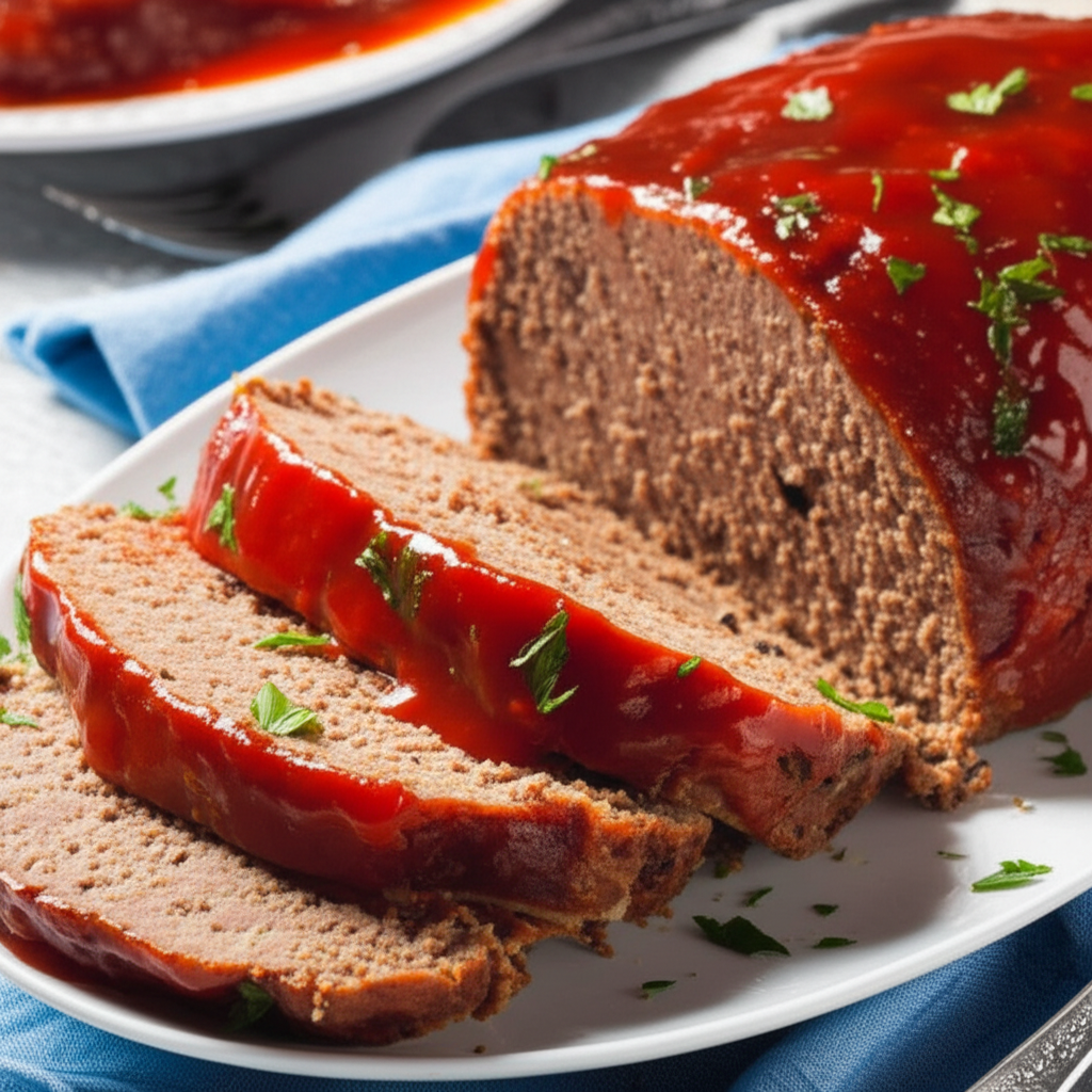 Angel S Tangy Meatloaf image