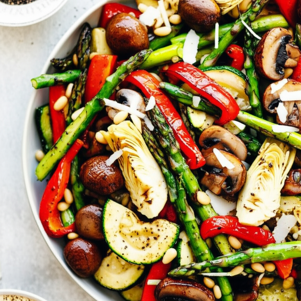 Angela S Grilled Vegetable Salad image