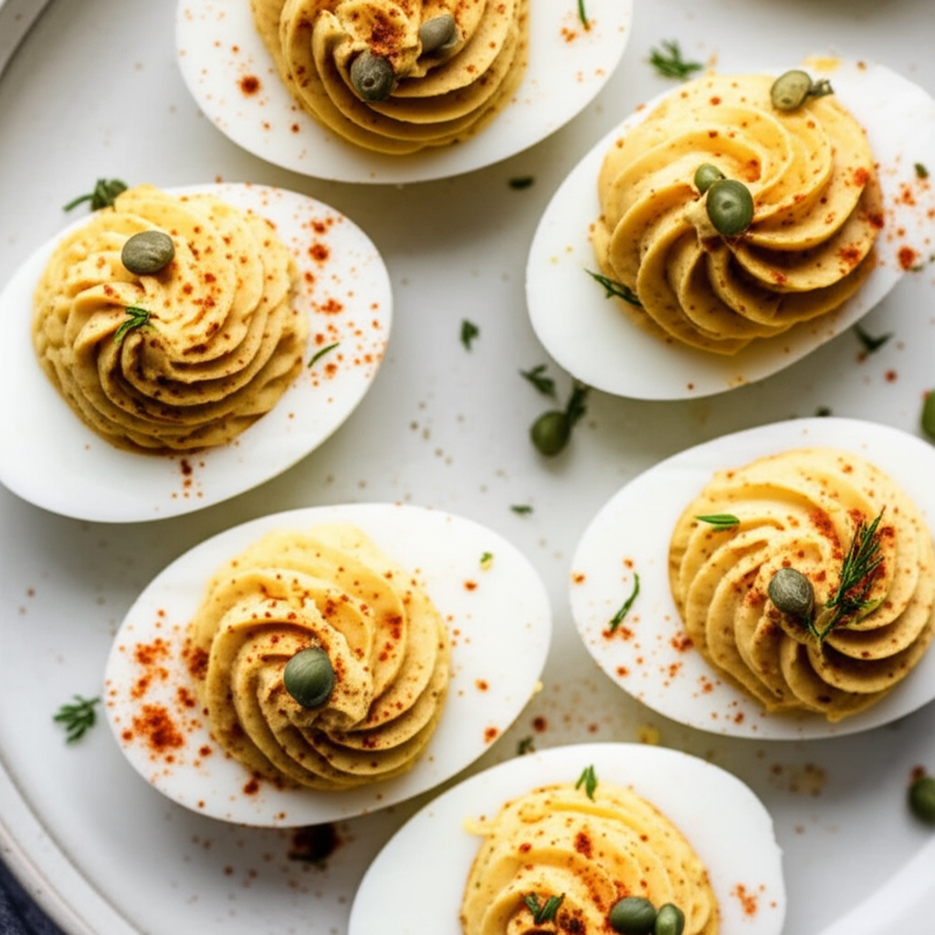 Angelic Deviled Eggs image