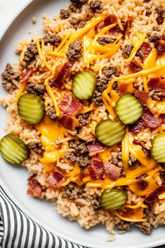 Angie S Bacon Cheeseburger Rice image